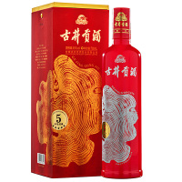 古井贡牌 古井贡酒 岁月经典5 45度 700ml 单瓶装 浓香型白酒