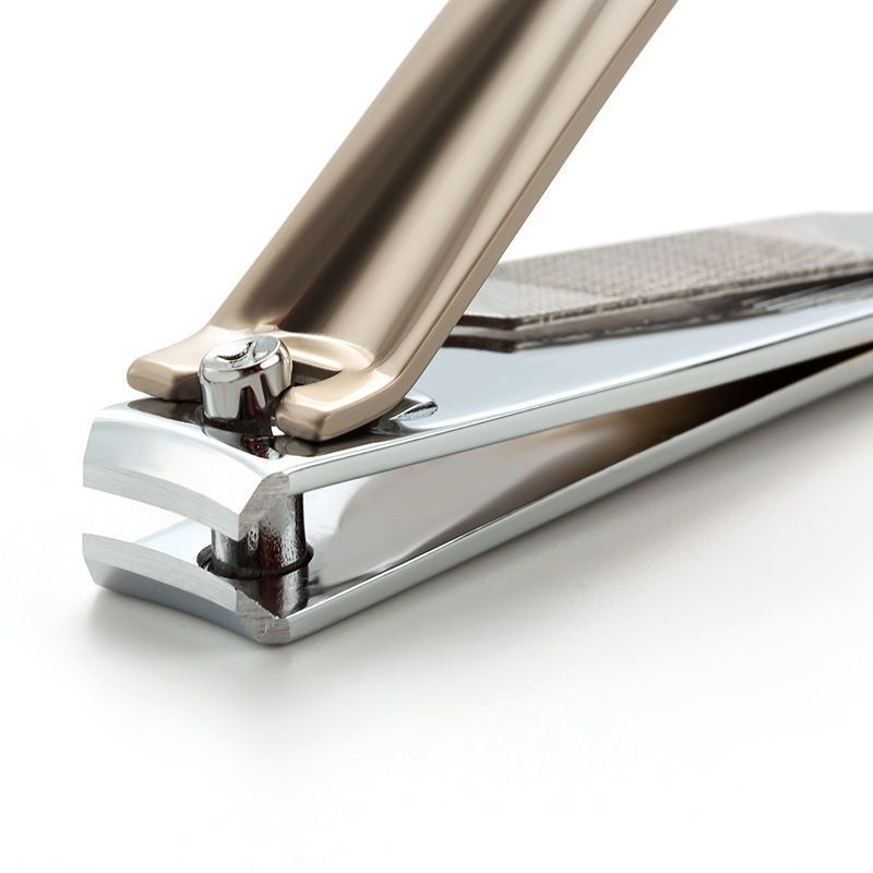 大号斜口平口指甲刀锋利不生锈家用成人修甲刀指甲剪