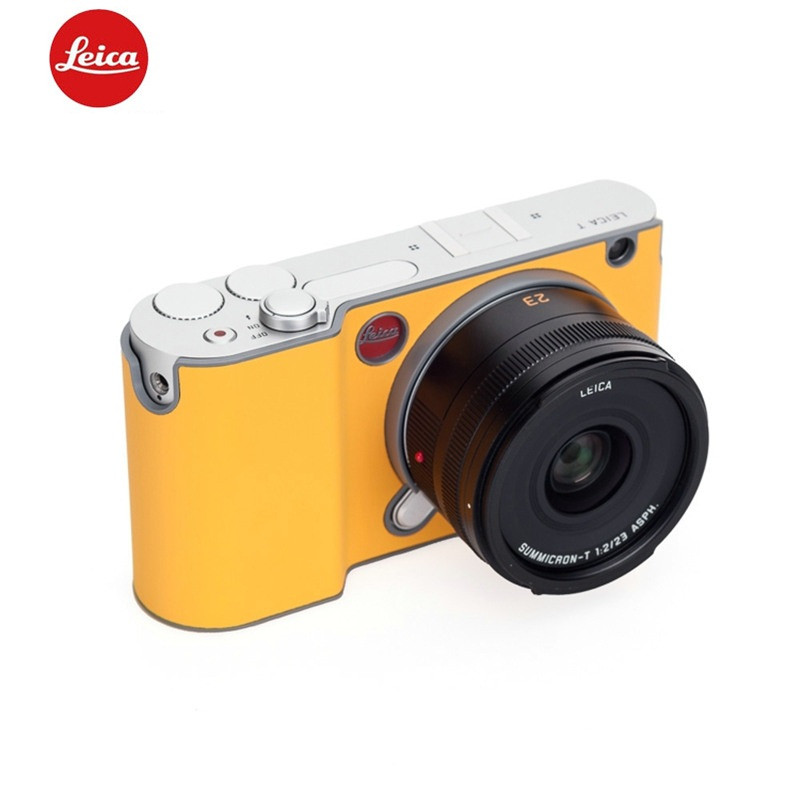 徕卡(Leica)徕卡 T彩壳 相机保护套 (黄色)PVC 防水套 18803高清大图