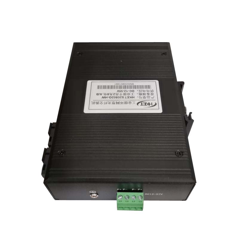 华科亿通 工业级环网型光纤交换机(千兆2光8电 A/B)HKET S20802G-HW高清大图