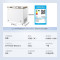 美的(Midea)冰柜202升 家用囤货 双顶开双温柜 一级能效 省电低音卧式冰箱BCD-202DKM(E)