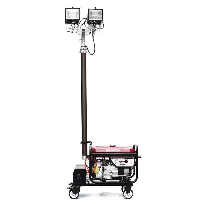 明特佳 MTJ-6201B 4*1000W、IP65、多功能升降工作灯高清大图