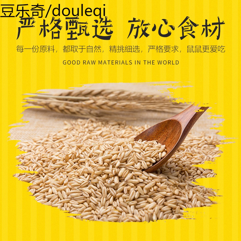 仓鼠粮食燕麦片营养小零食金丝熊花枝鼠自配试吃装主粮五谷30g