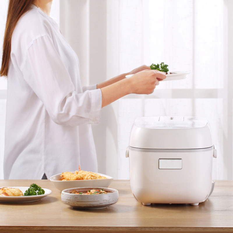 东芝(TOSHIBA)电饭煲小型便携迷你家用电饭锅进口涂层不粘锅适用2-3人鲜饭煲高颜值智能预约RC-5MFMC
