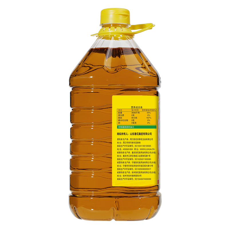 鲁花 食用油 非转基因 菜籽油 5L