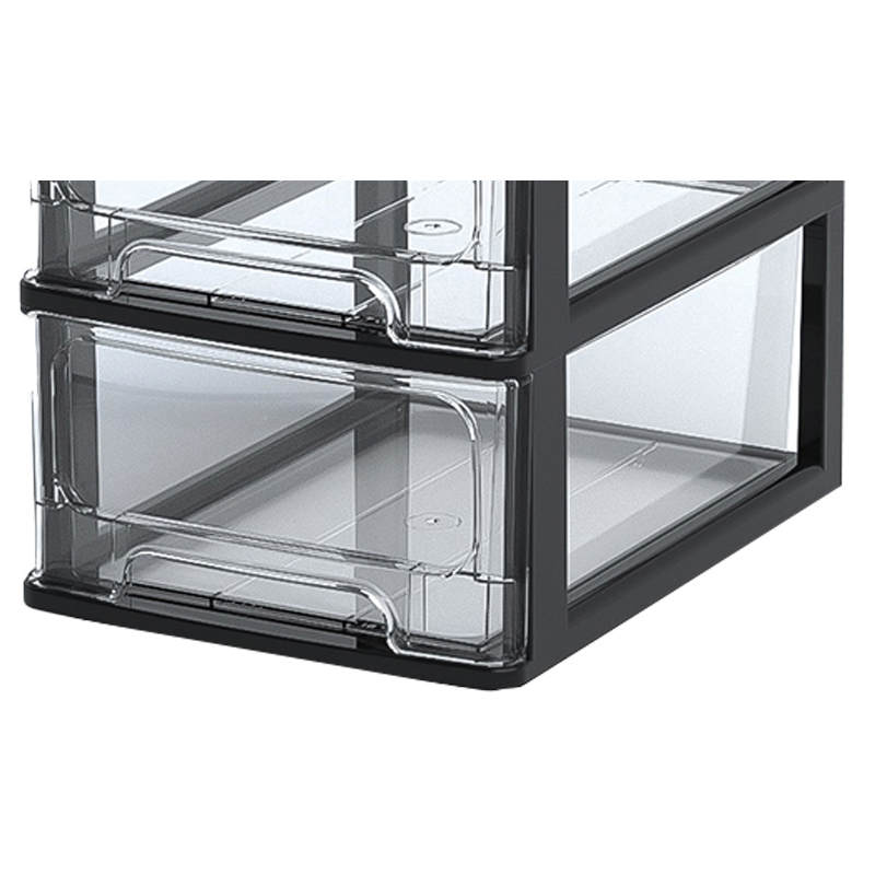 铭羽洋抽屉式收纳盒24*17*20.5cm个高清大图