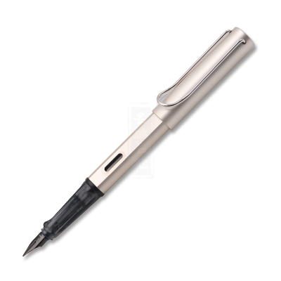 凌美(LAMY)LX系列星海银钢笔墨水笔F尖