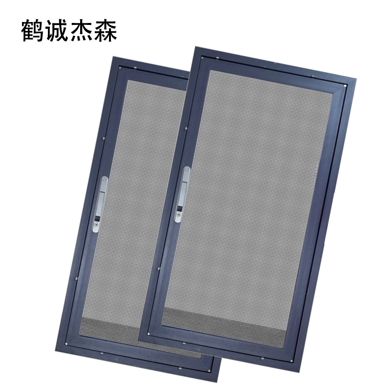 鹤诚杰森 铝合金纱窗单门(带外框或增高,可订制)800*2000以内个高清大图