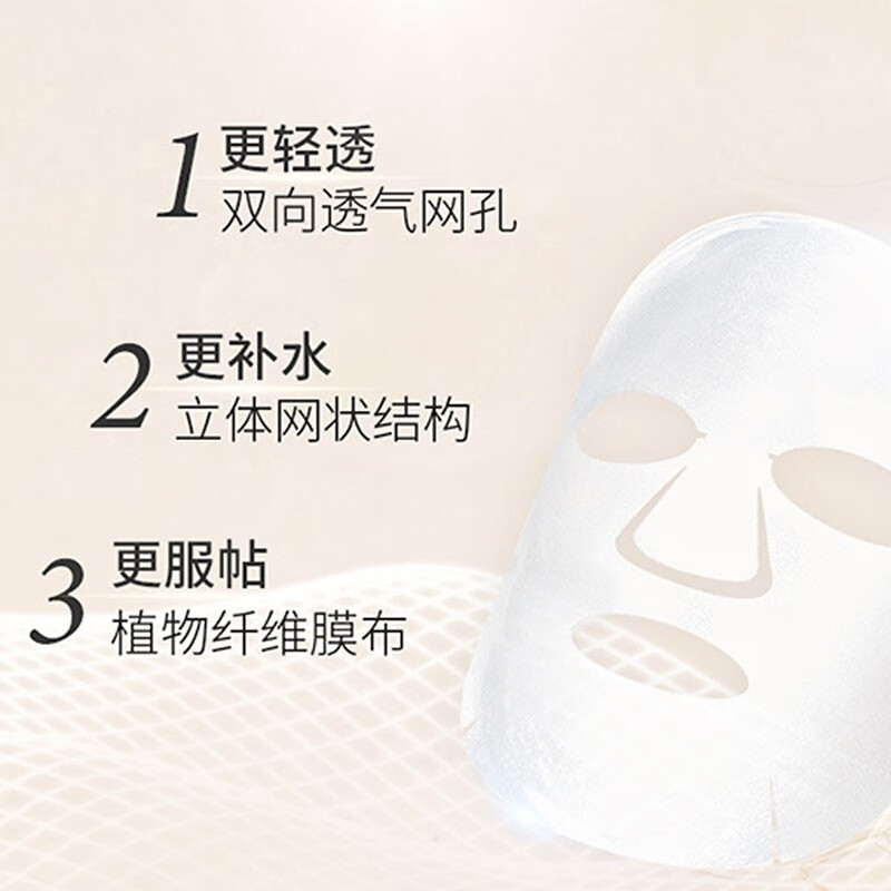 AHC水光焕采水膜力面膜10X23ML高清大图