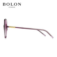 暴龙(BOLON)多边形TR大框偏光太阳眼镜墨镜女BL5032 C30-紫色渐进 单个装