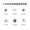 小鸭牌(XIAOYAPAI)WPS2525SJ黑色蓝光静衣小型双桶婴儿童半自动家用带甩干 宝宝洗衣机