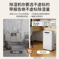 先锋除湿机家用卧室轻音抽湿机别墅地下室车间仓库工业商用除湿器防潮定时干衣干燥机吸湿器25L