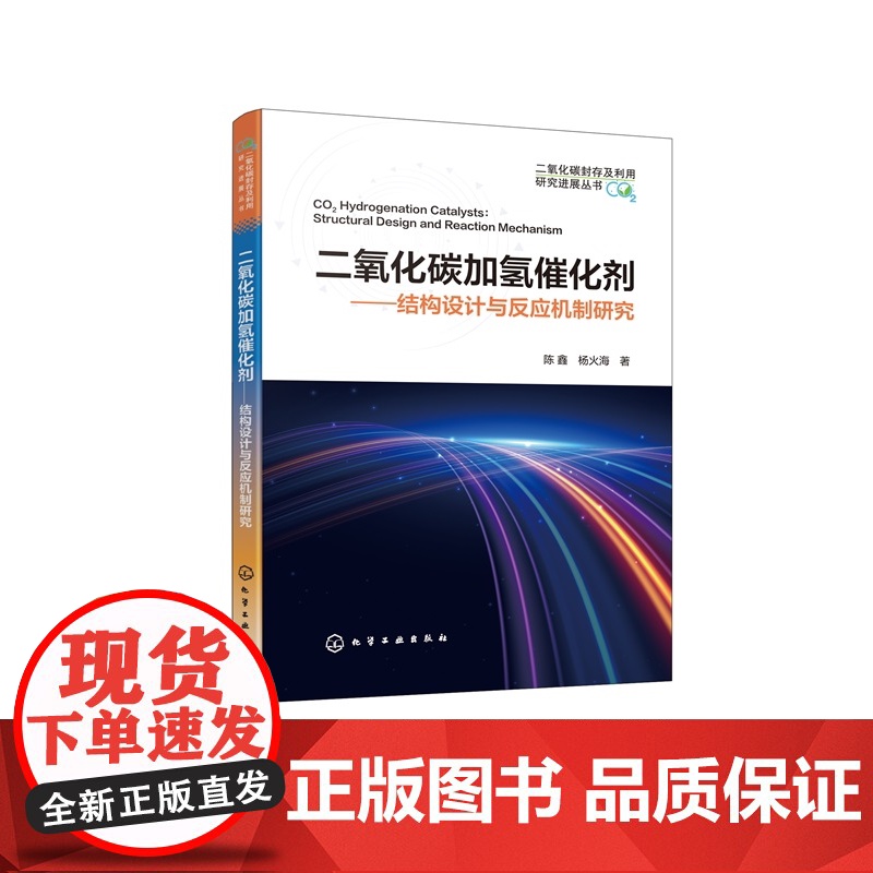 二氧化碳加氢催化剂 结构设计与反应机制研究 二氧化碳封存及利用研究进展丛书 二氧化碳能源利用技术 催化剂设计领域科研参考高清大图