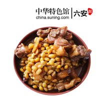 [中华特色]六安馆牧鹅风干咸香板鸭腊鸭1只/(700-850)g 安徽特产手工腌制风干鸭腊肉