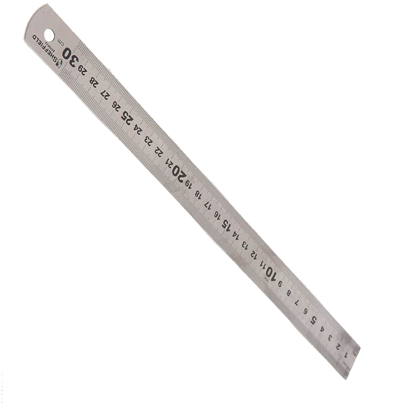 钢盾(SHEFFIELD) S079040 不锈钢直尺40(1000mm)高清大图