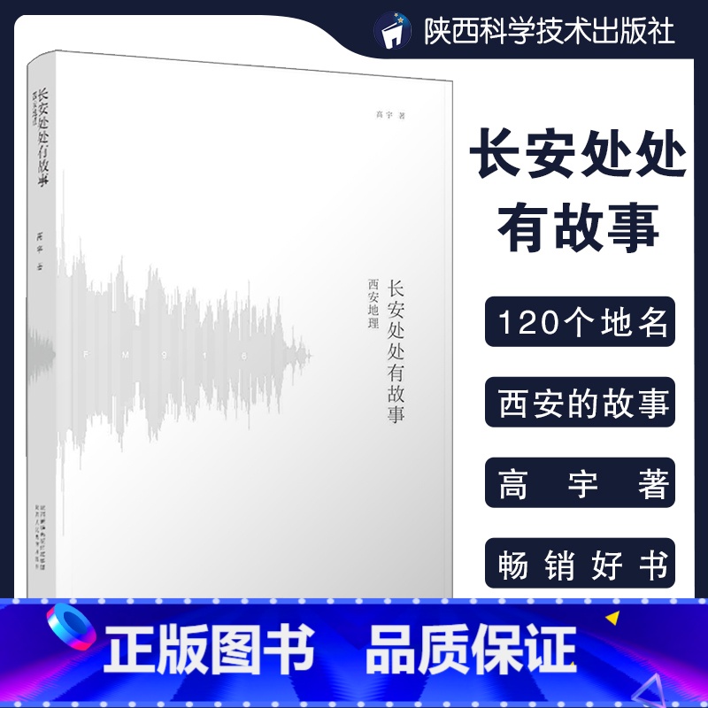 长安处处有故事:西安地理 【正版】长安处处有故事 西安地理 高宇 著 高宇大哥樊登作序何清麦子音频大唐人文历史读物陕西旅
