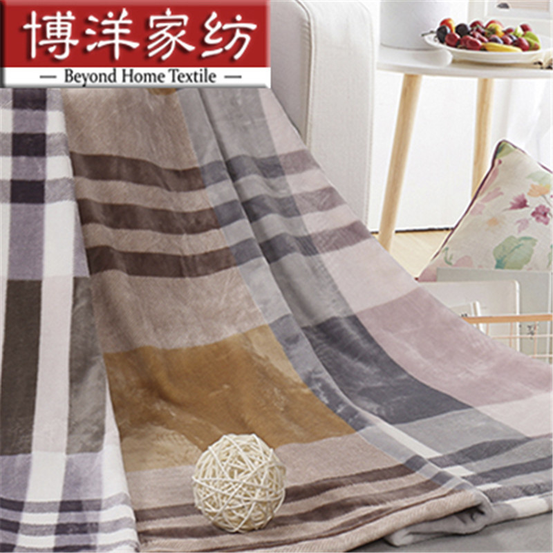 博洋(BEYOND) X91916200204 貂狐手感绒毯-悦 180*200cm (条)