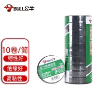 公牛（BULL）绝缘胶带 黑色胶带 9m/卷 GN-ET6 10卷/筒 1筒装（单位:筒）