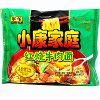 华龙小康家庭方便面86g*50袋装红烧牛肉面整箱今麦郎速食泡面 包邮