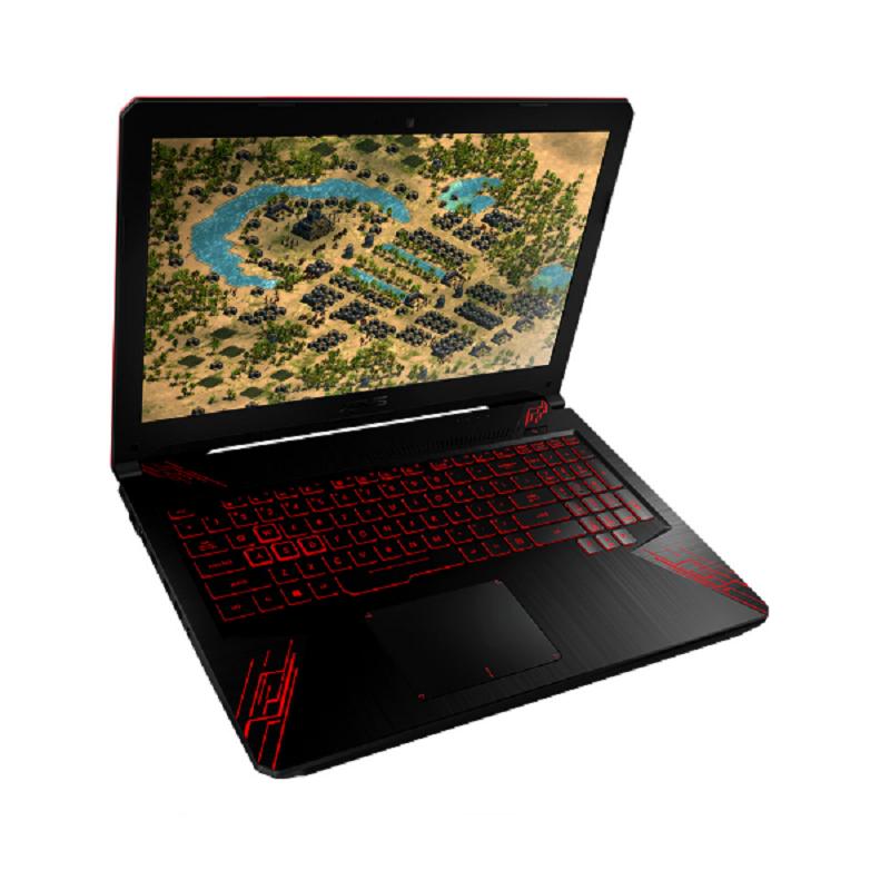 华硕(ASUS)飞行堡垒火陨FX80GE 15.6英寸笔记本电脑(i7-8750H 8G 1T+128G 4G独 黑 )