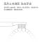 小米有品品敬声波电动牙刷替换头杜邦刷毛牙龈呵护弧形立体刷面 刷头两个装