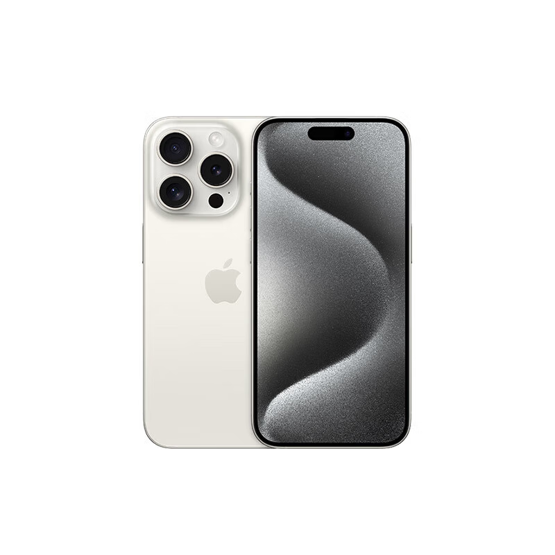 Apple/苹果 iPhone15 Pro Max (A3108) 512GB白色钛金属支持移动联通电信5G双卡双待手机