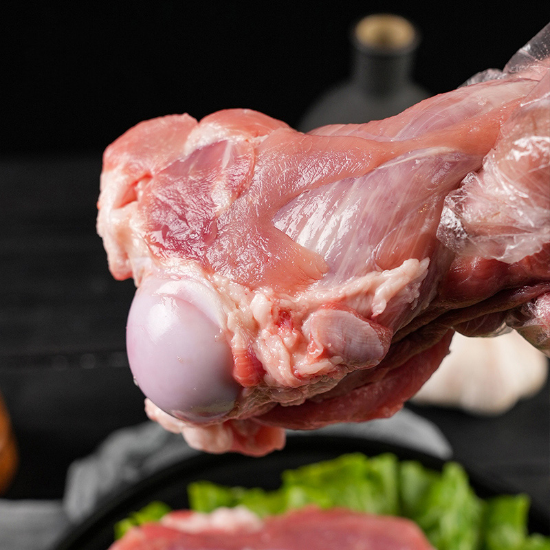 雨润(yurun) 原生态冷冻黑猪肉 588型 安徽(六花黑猪)高清大图