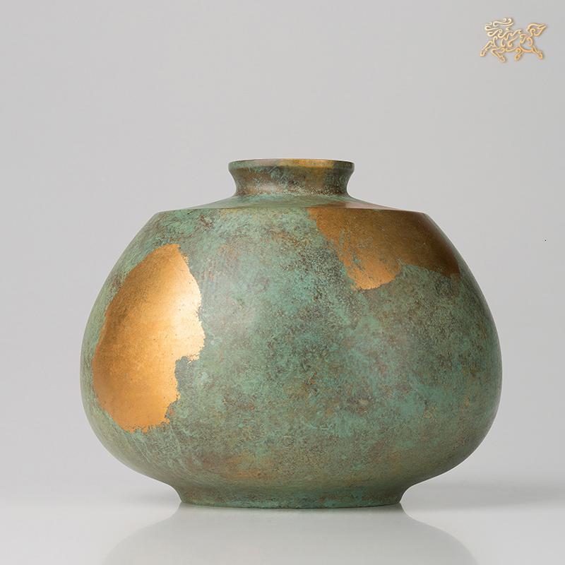 美帮汇全铜摆件《高冈铜器之平形》铜工艺品 家居饰品高清大图
