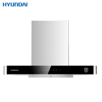 韩国现代(HYUNDAI)油烟机欧式 920DS 烟机顶吸式 抽油烟机 T型 吸油烟机 触控式 免拆洗 17m³5年保修