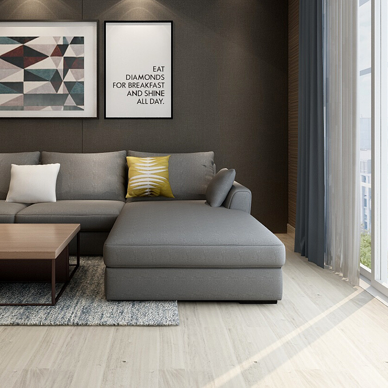 大自然地板 纯实木地板 卡雅楝(桃花芯) 两色 安装送辅料