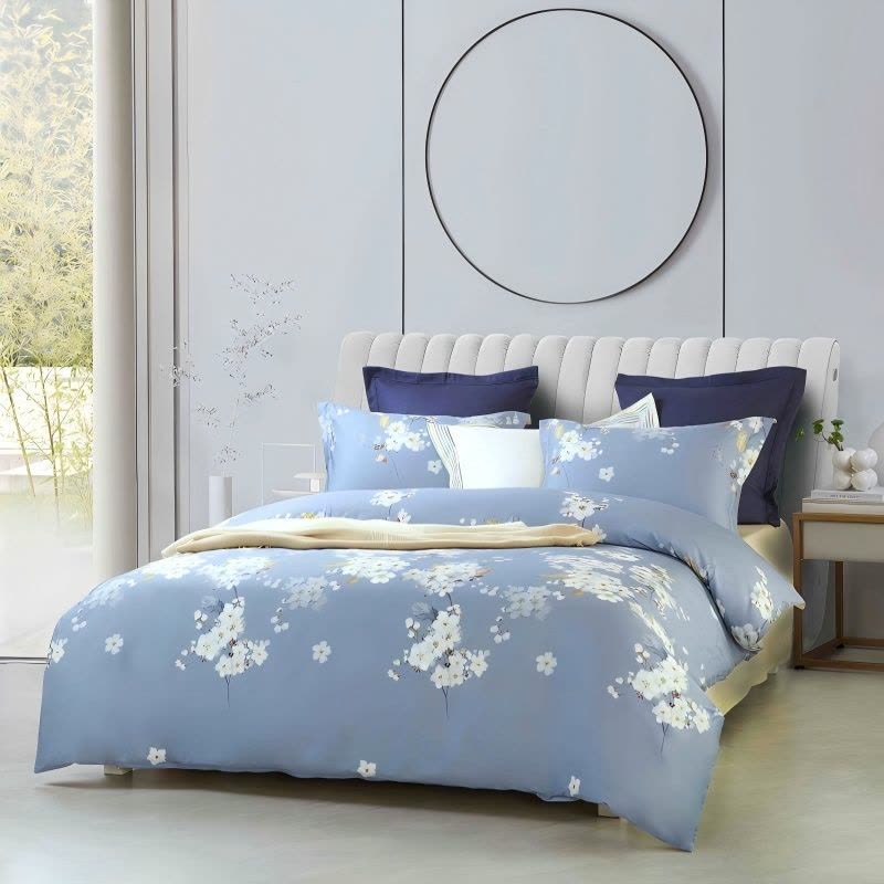 梦洁家纺 梦洁纯棉印花四件套:南栀1010189084图片