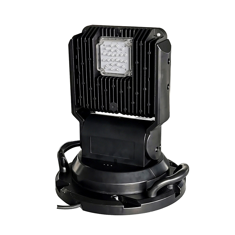 简鼎 JD6415 60W IP66 DC12V LED 5700K 遥控车载探照灯(计价单位:盏) 黑色