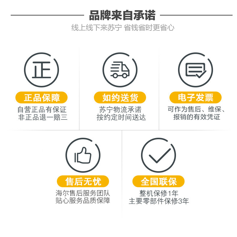 海尔(Haier)220升 三门冰箱 干湿分储 中门宽幅变温 低温净味 风冷无霜 家用电冰箱 BCD-220WDGC