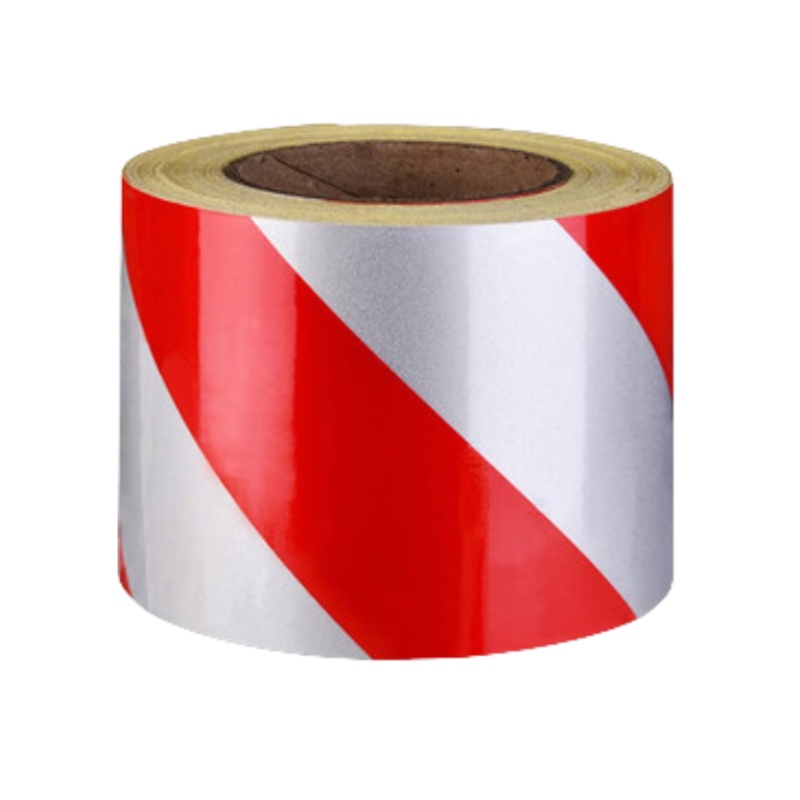途务 反光警示胶带 红白宽10cm*25m 卷高清大图