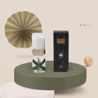 内野香氛蜡烛120g香型随机W01072