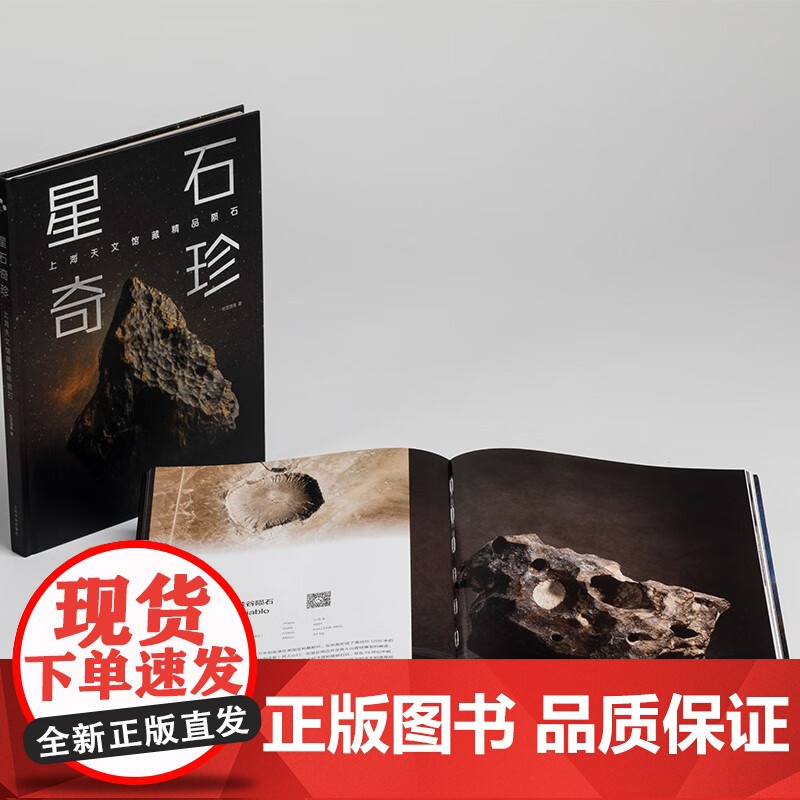 [正版] 星石奇珍 上海天文馆藏精品陨石 银河系艺术指南书籍 上海天文馆 首套馆藏精品图册书籍 上海书画出版社有限公司高清大图