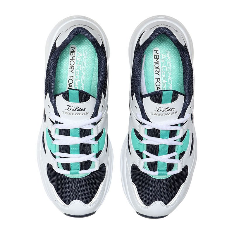 斯凯奇 Skechers D’LITES系列 熊猫鞋 女子休闲鞋 88888364-WMLT