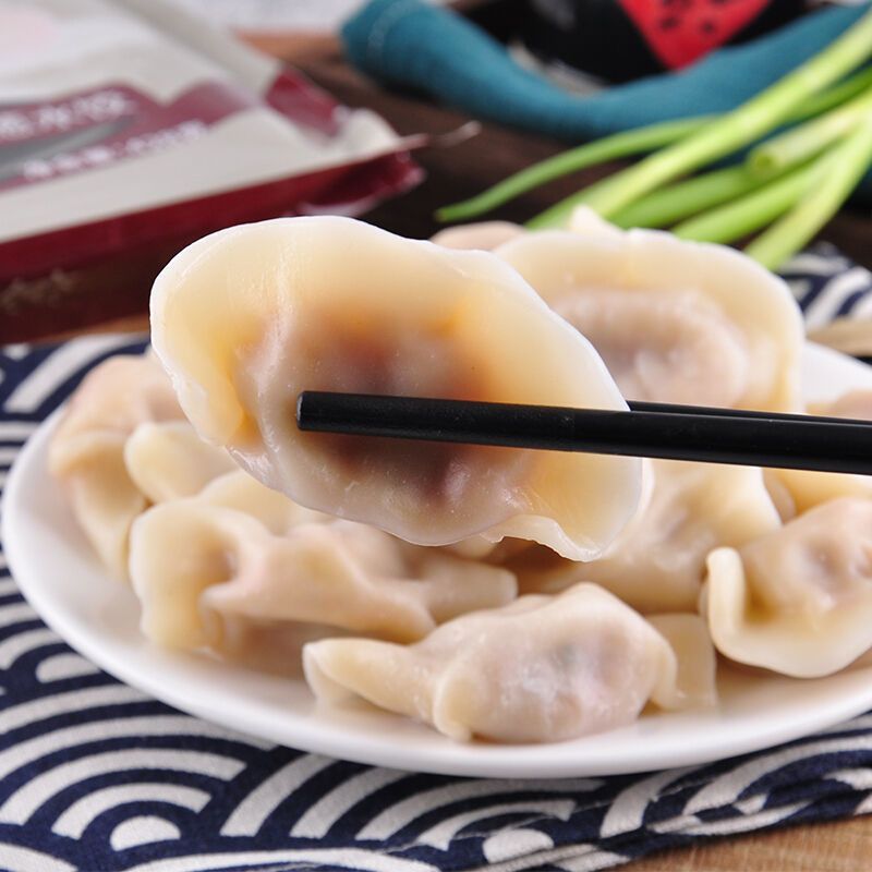 羊肉大葱水饺428g*2袋 优鲜羊肉大葱水饺428g*2袋44只速冻清真水饺
