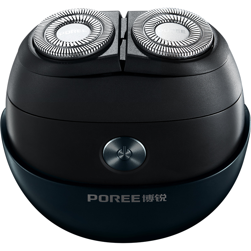 博锐(POREE) 小陨石电动剃须刀男士刮胡刀 便携小陨石 P001 星际蓝 / 个