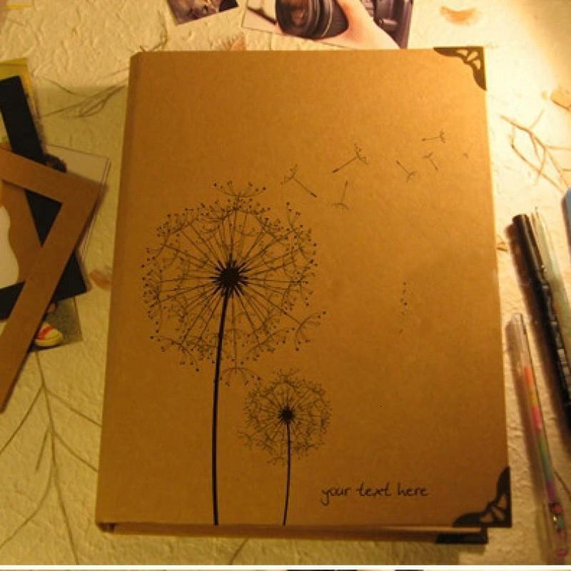 diy相册diy手工牛皮纸内环情侣粘贴式影集韩国创意宝贝成长纪念册三维