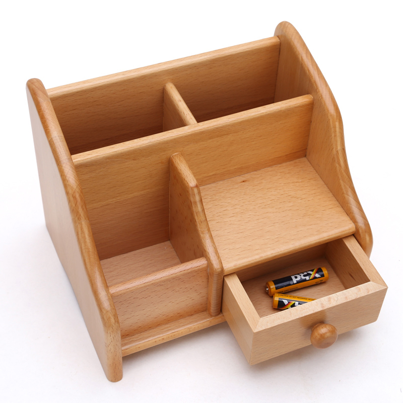 抽屉式收纳ciaa遥控器收纳盒创意收纳箱书桌整理收纳盒多功能桌面收纳