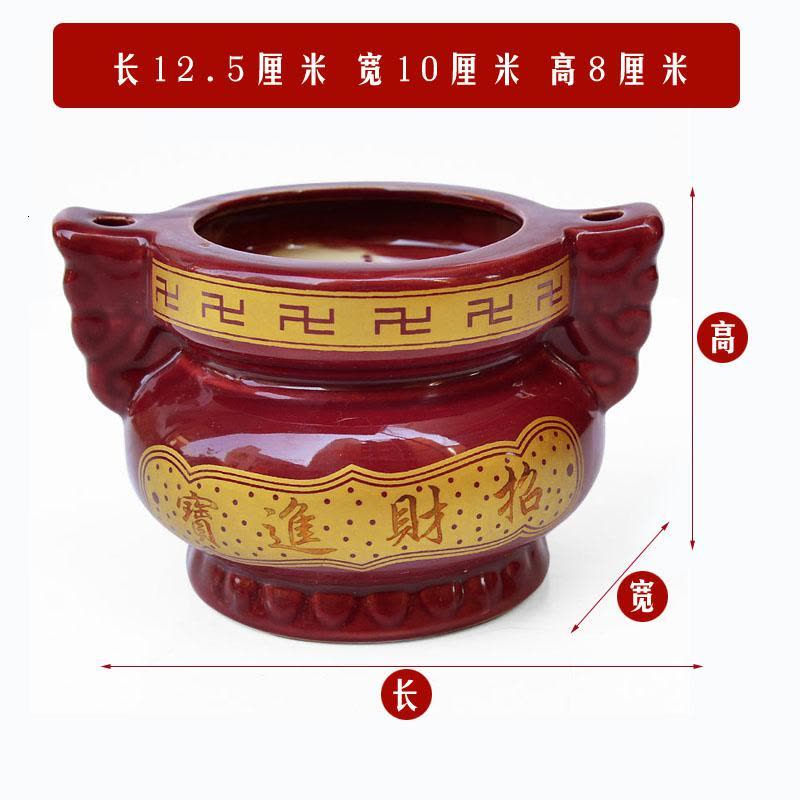 家柏饰(CORATED)陶瓷香炉摆件神龛佛像装饰品家居供奉用品配件图片