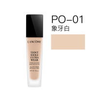 [国内专柜版正品保证]兰蔻LANCOME持妆轻透粉底液30mlPO-01自然粉调适合冷白肤色无惧油汗