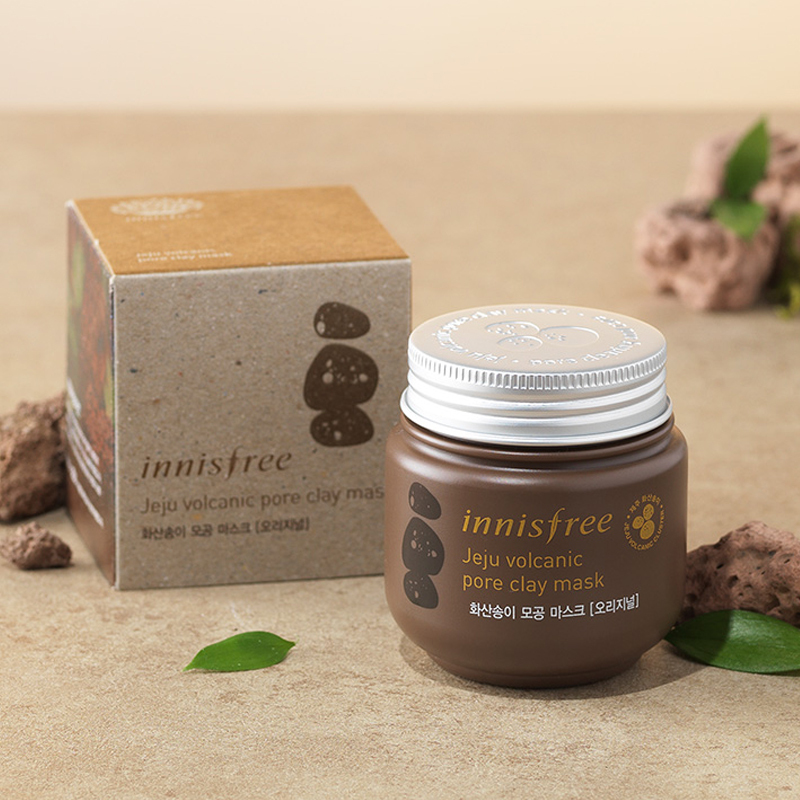 innisfree/悦诗风吟火山泥面膜泥深层清洁水洗面膜 加强版 100ml