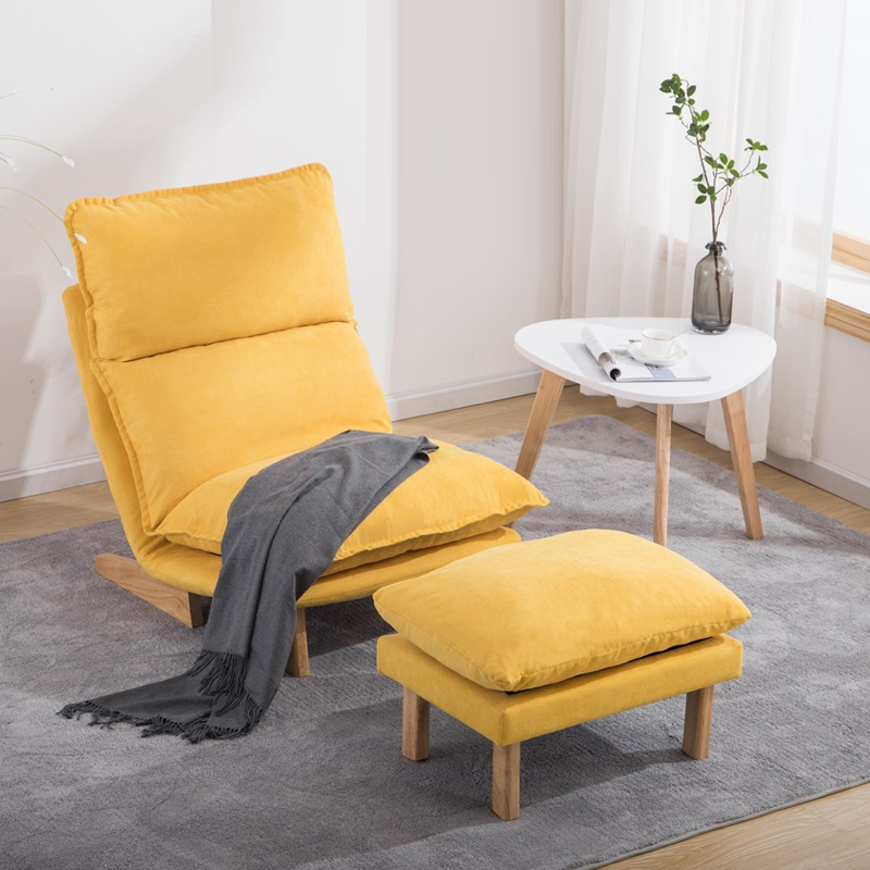 bloves懒人卧室躺椅阳台客厅榻榻米创意休闲日式布艺可拆洗单人沙