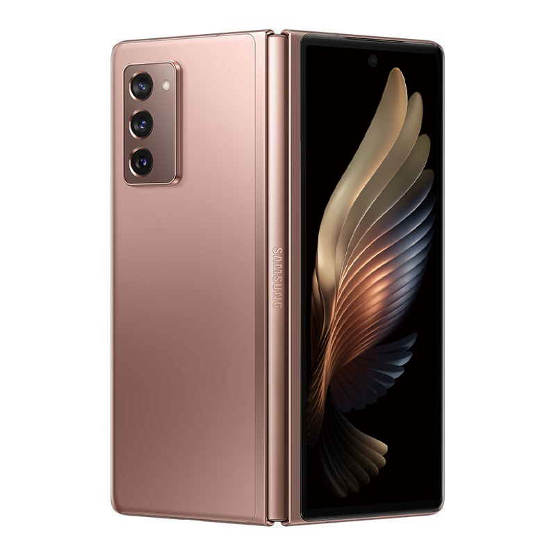 三星galaxyzfold25g12gb256gb迷雾金已刷好国内系统76英寸三星折叠屏