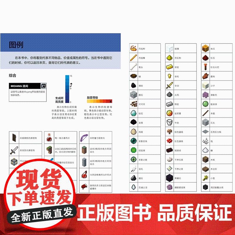 童趣 我的世界书下界与末地指南 正版儿童益智游戏书籍中小学生课外书中文版游戏手册攻略大全乐高游戏书籍漫画专注力训练高清大图