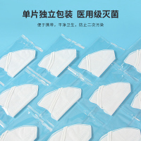 界面医疗 医用口罩 3d立体 灭菌级 独立装 瘦脸 网红 黑白色 女 成人