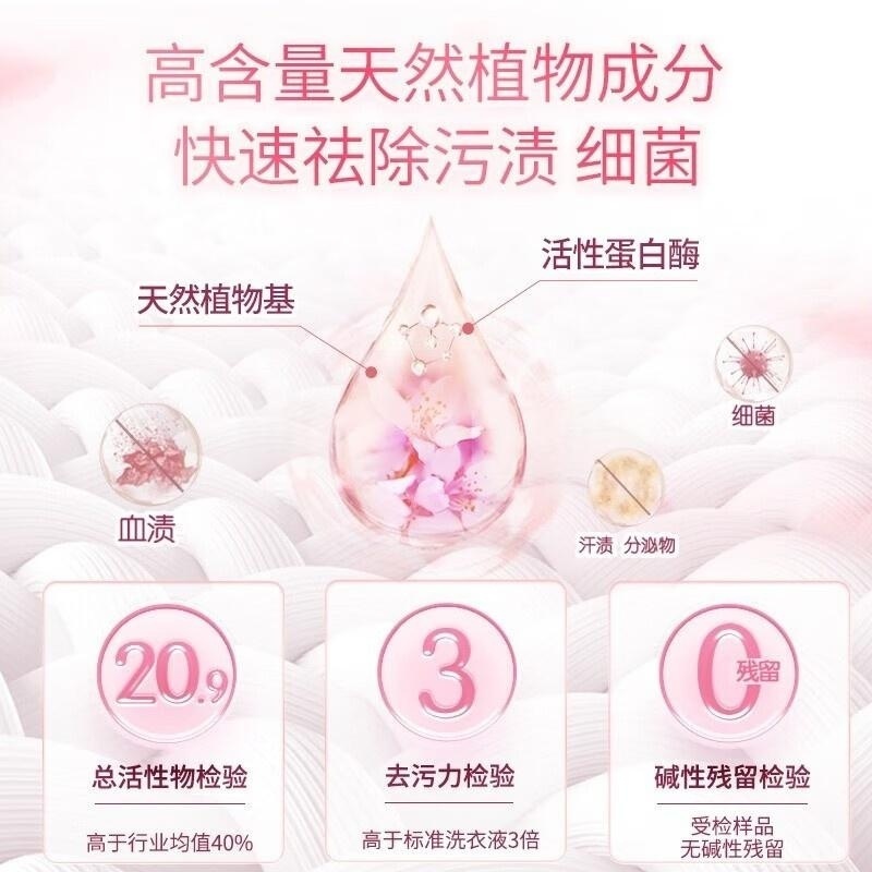 立白御品海洋洗衣液80g高清大图