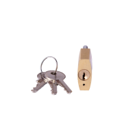 金岳 TR30-1J 铜芯 28*30*13mm 黄铜挂锁(计价单位:个)黄色